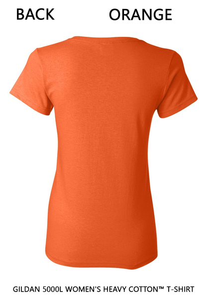 Custom Women's Heavy Cotton™ T-Shirt - Gildan 5000L DTF