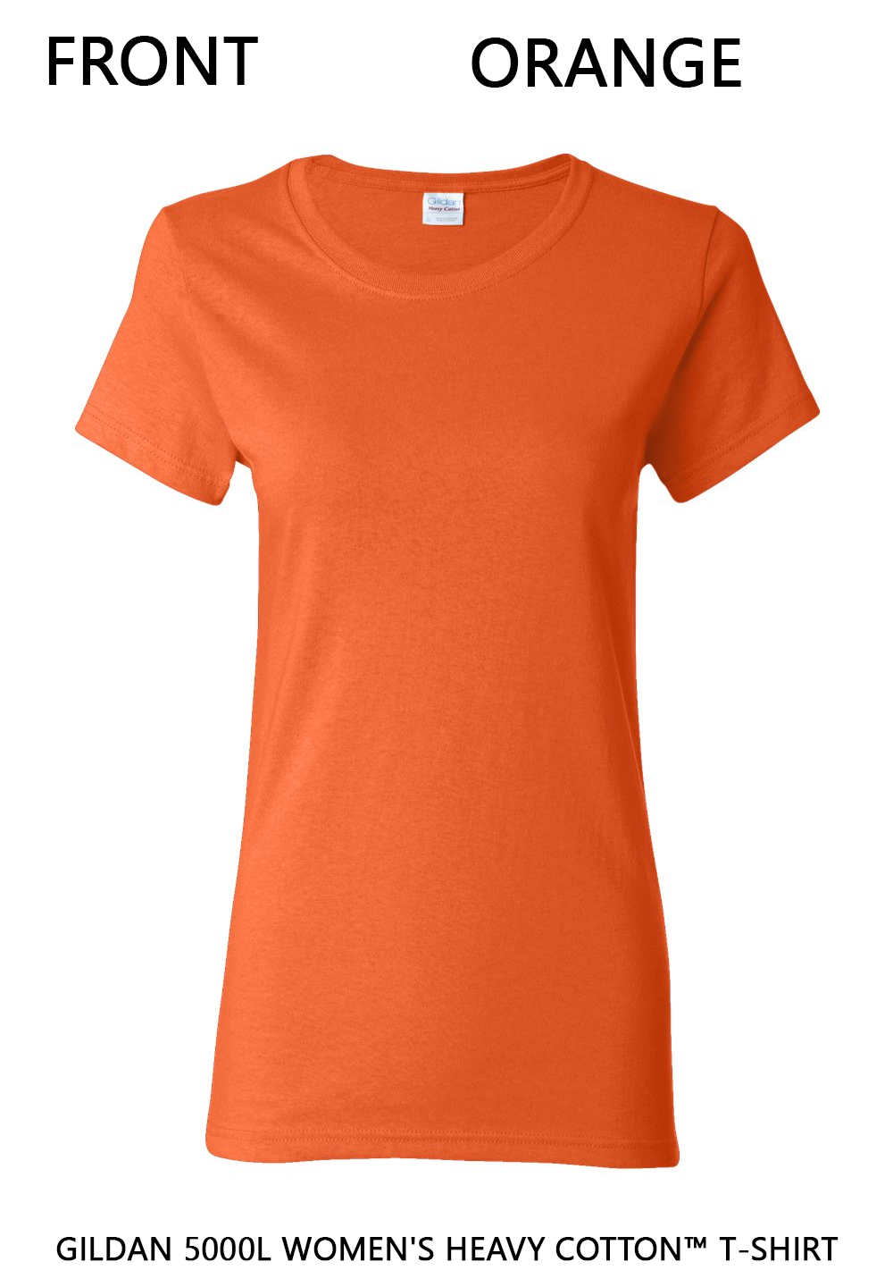 Custom Women's Heavy Cotton™ T-Shirt - Gildan 5000L DTF