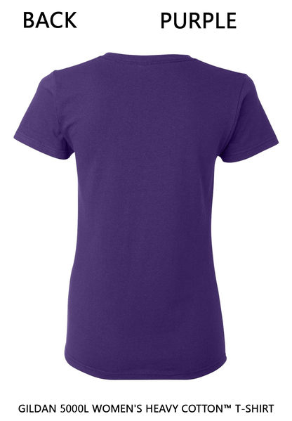 Custom Women's Heavy Cotton™ T-Shirt - Gildan 5000L DTF