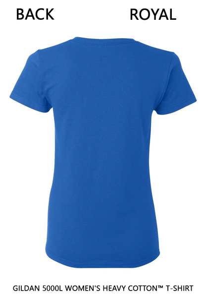 Custom Women's Heavy Cotton™ T-Shirt - Gildan 5000L DTF