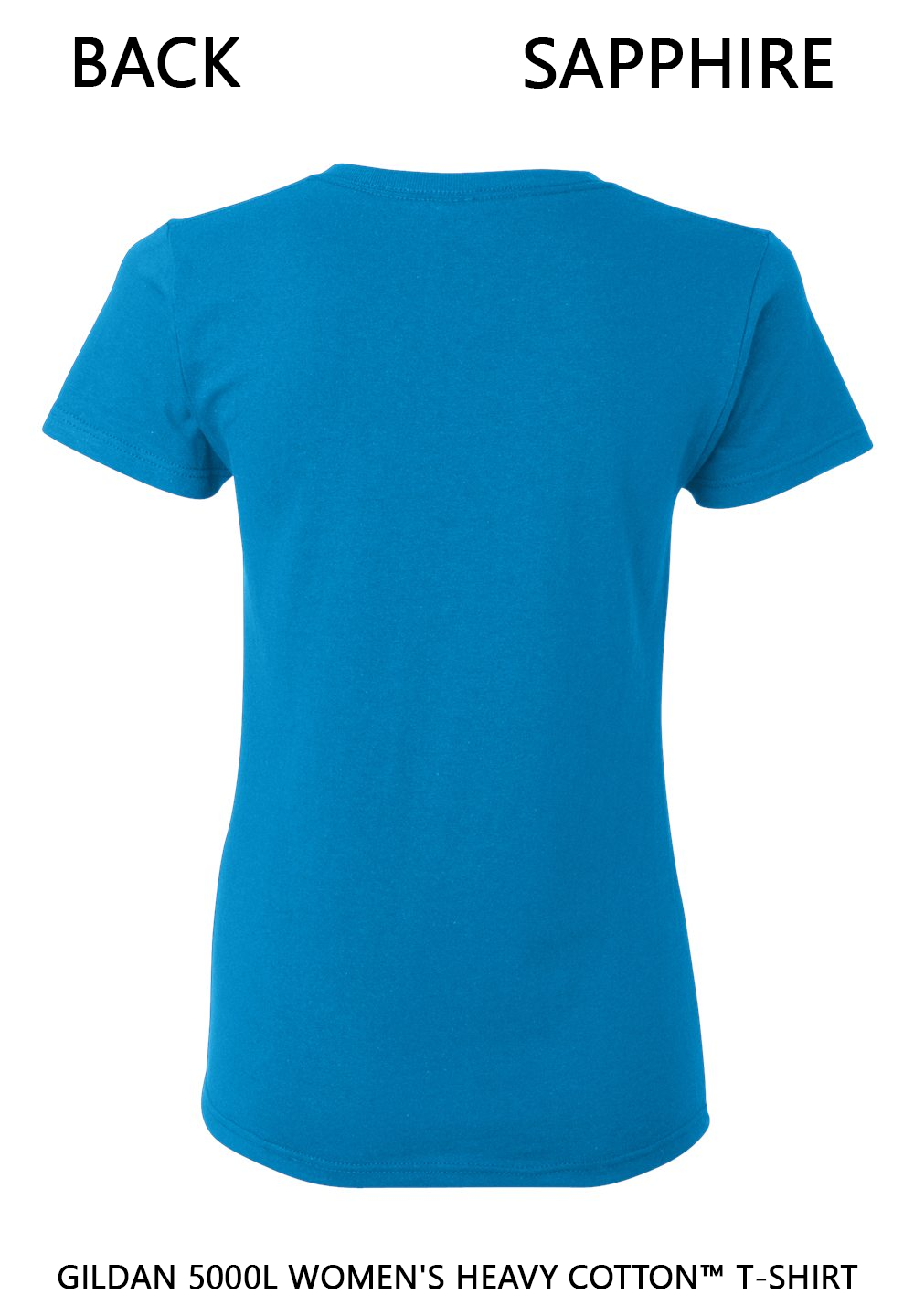 Custom Women's Heavy Cotton™ T-Shirt - Gildan 5000L DTF