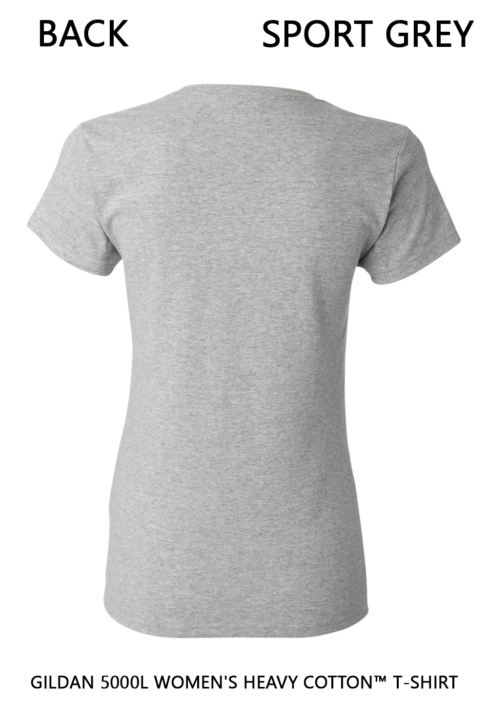 Custom Women's Heavy Cotton™ T-Shirt - Gildan 5000L DTF