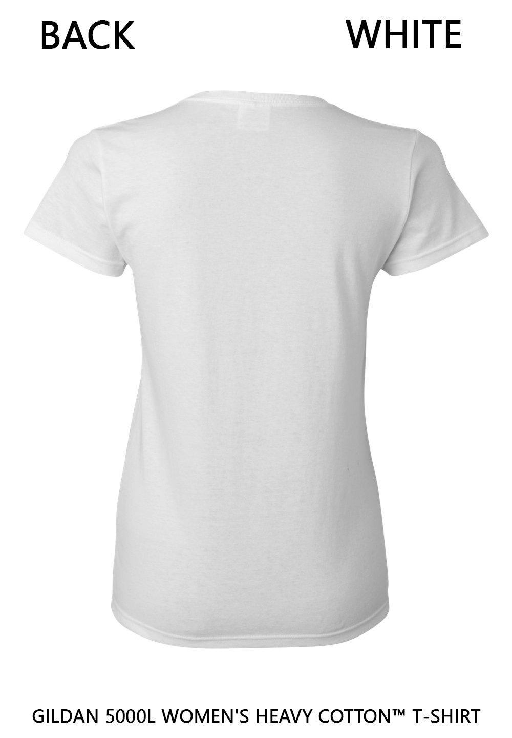 Custom Women's Heavy Cotton™ T-Shirt - Gildan 5000L DTF