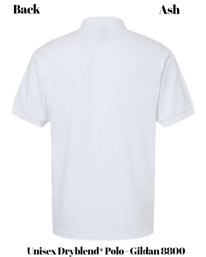 Custom Print Unisex Dryblend® Polo - Gildan 8800