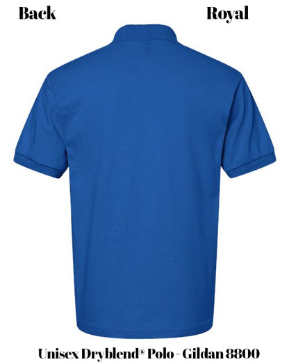 Custom Print Unisex Dryblend® Polo - Gildan 8800