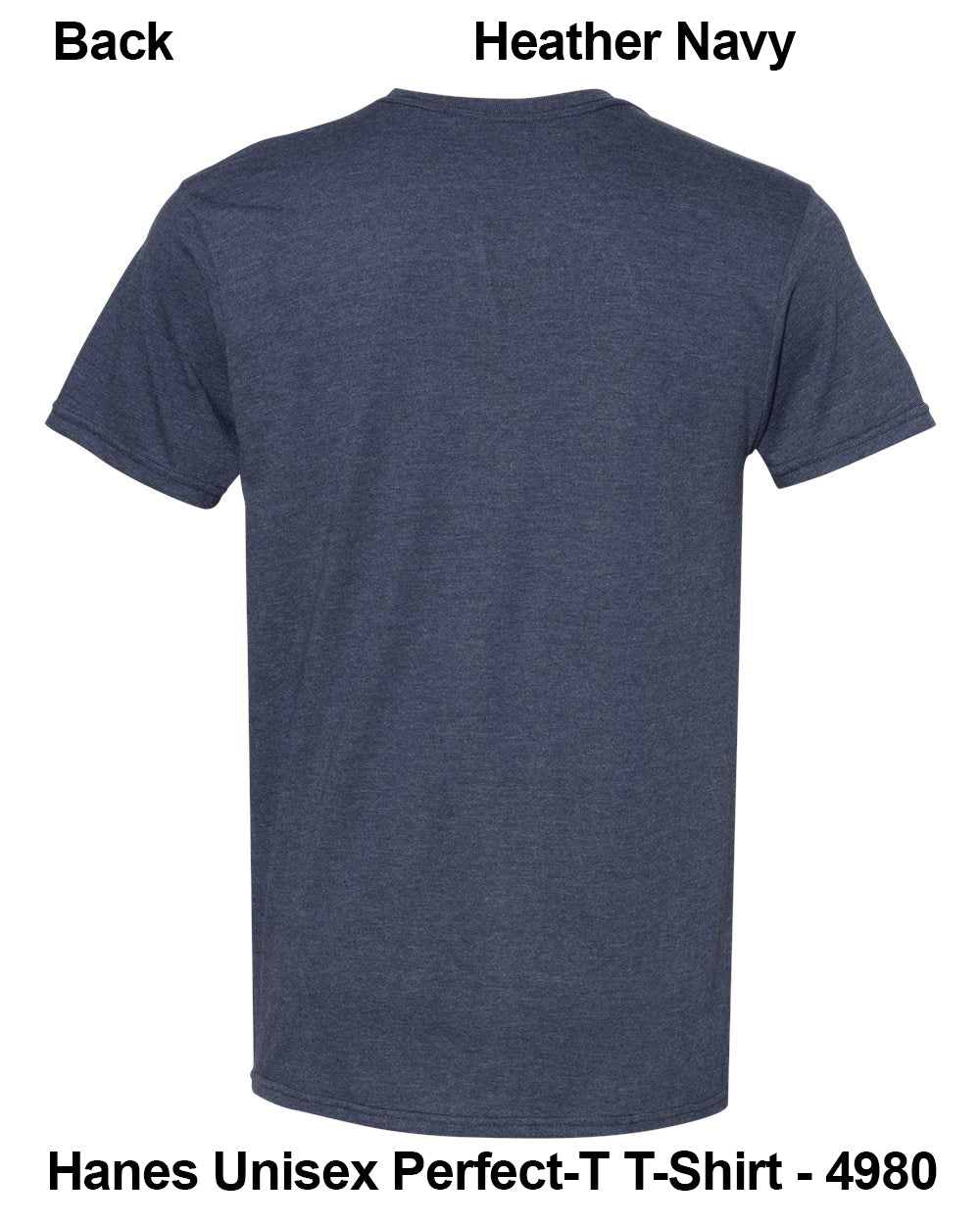 Customize Unisex T-shirt Print Hanes Perfect TEE 4980