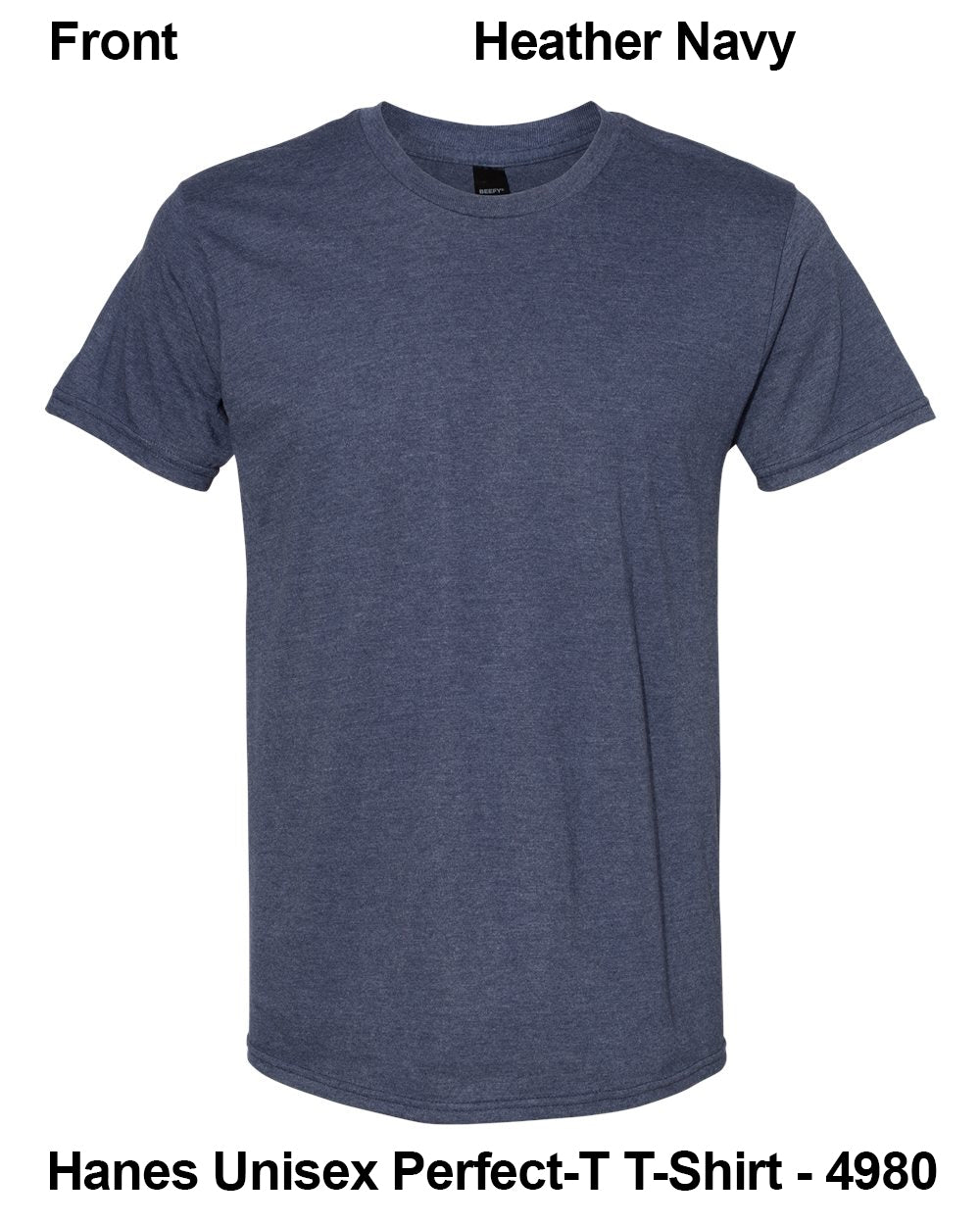 Customize Unisex T-shirt Print Hanes Perfect TEE 4980