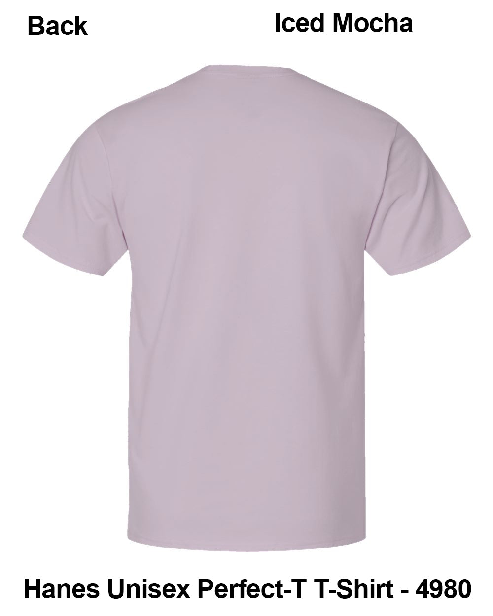 Customize Unisex T-shirt Print Hanes Perfect TEE 4980