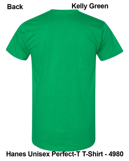 Customize Unisex T-shirt Print Hanes Perfect TEE 4980