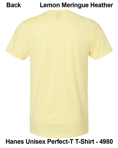 Customize Unisex T-shirt Print Hanes Perfect TEE 4980