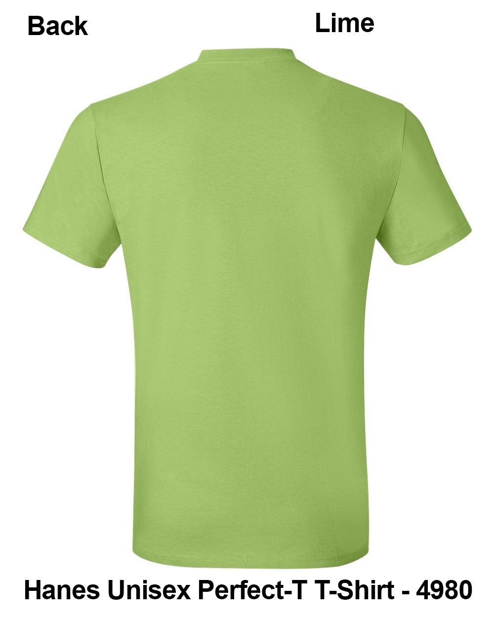 Customize Unisex T-shirt Print Hanes Perfect TEE 4980