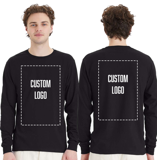 Custom Hanes 5286 Unisex Essential-T Long Sleeve T-Shirt DTF
