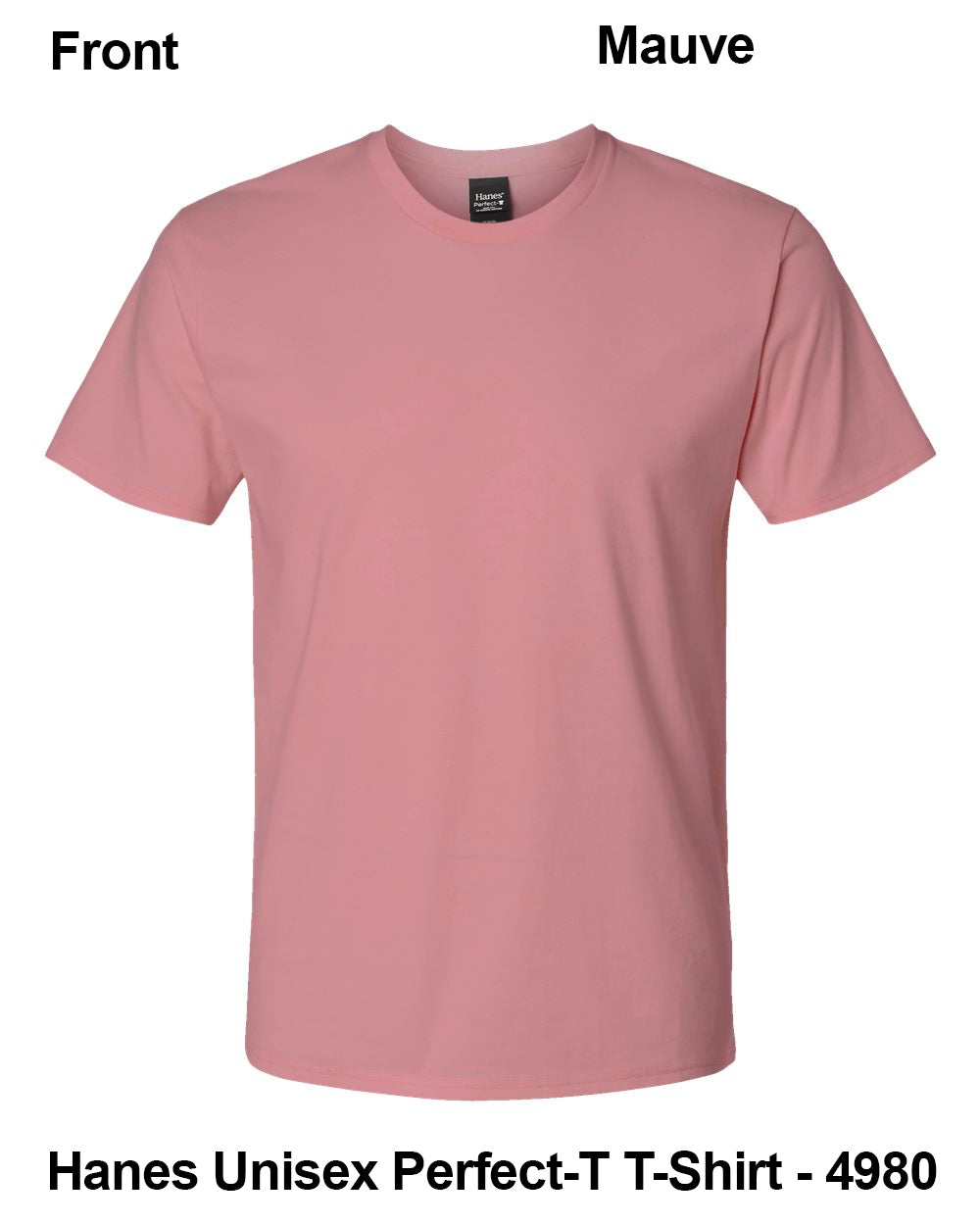 Customize Unisex T-shirt Print Hanes Perfect TEE 4980