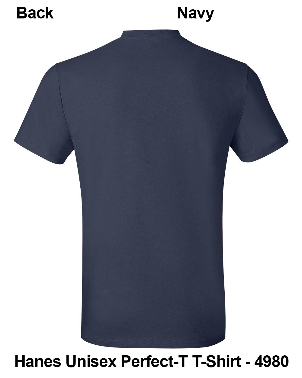 Customize Unisex T-shirt Print Hanes Perfect TEE 4980