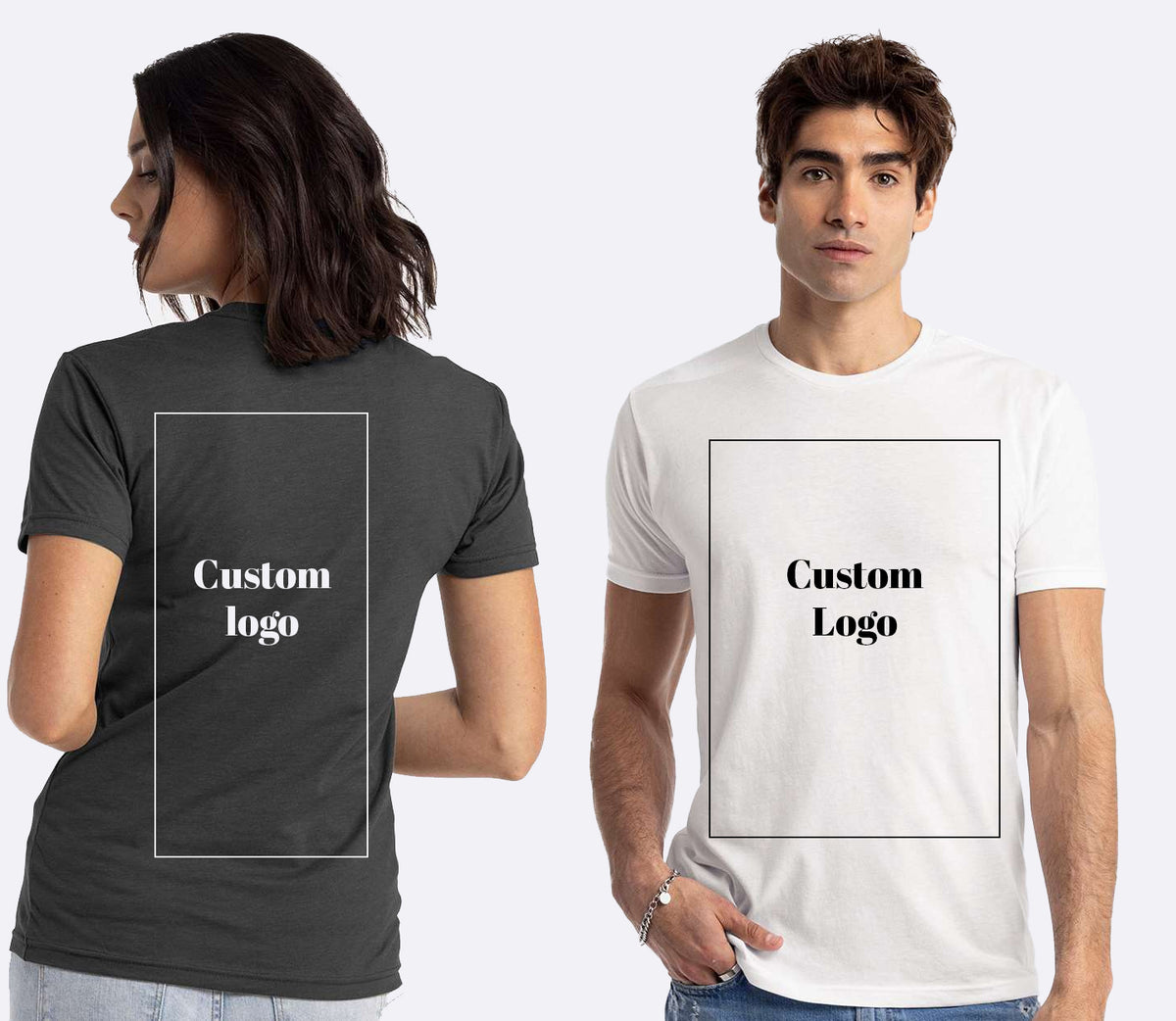 Custom Next Level 6210 Wrinkle Resistant DTF, for personalized DTF shirt printing