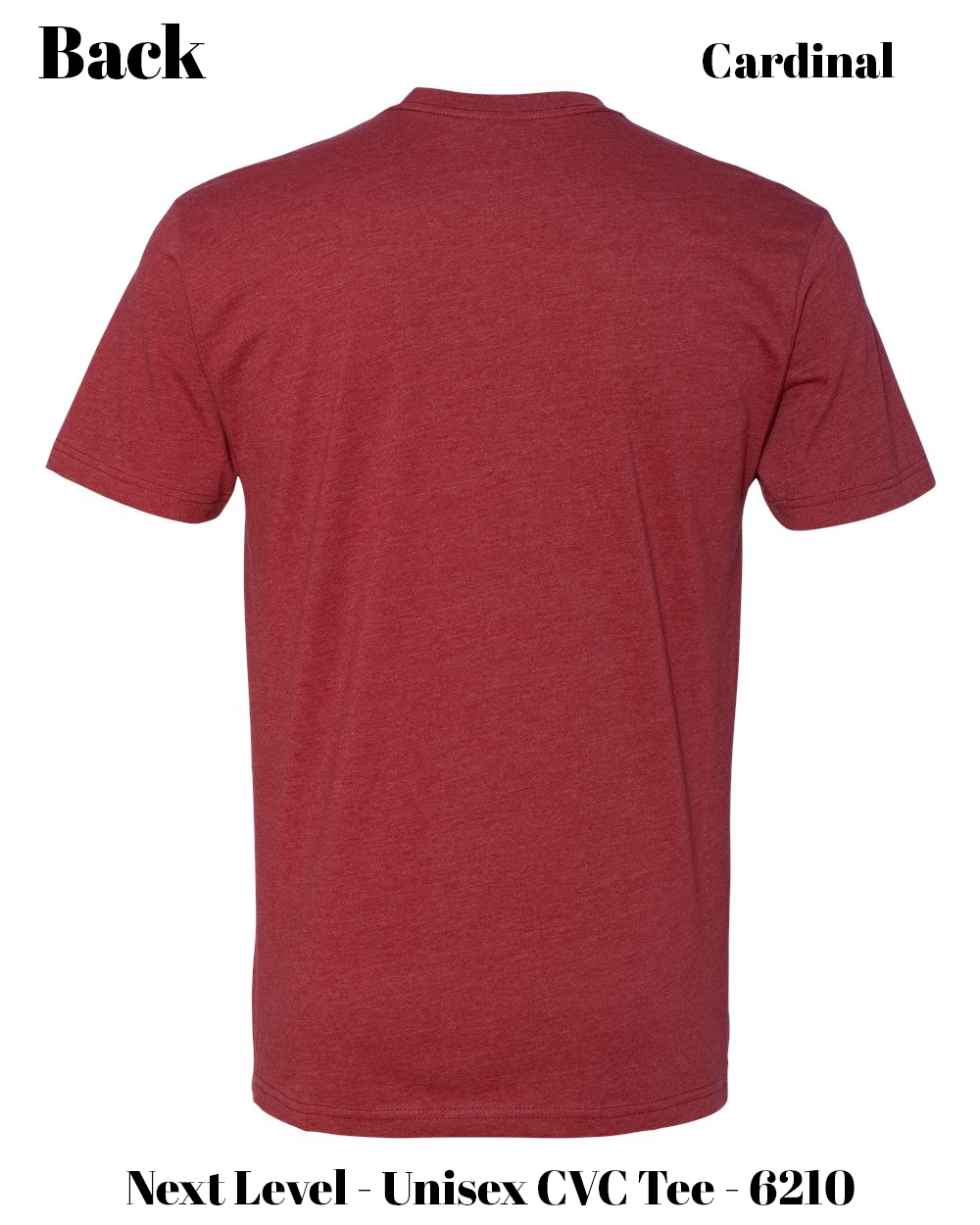Custom Next Level 6210 Wrinkle Resistant DTF, for personalized DTF shirt printing