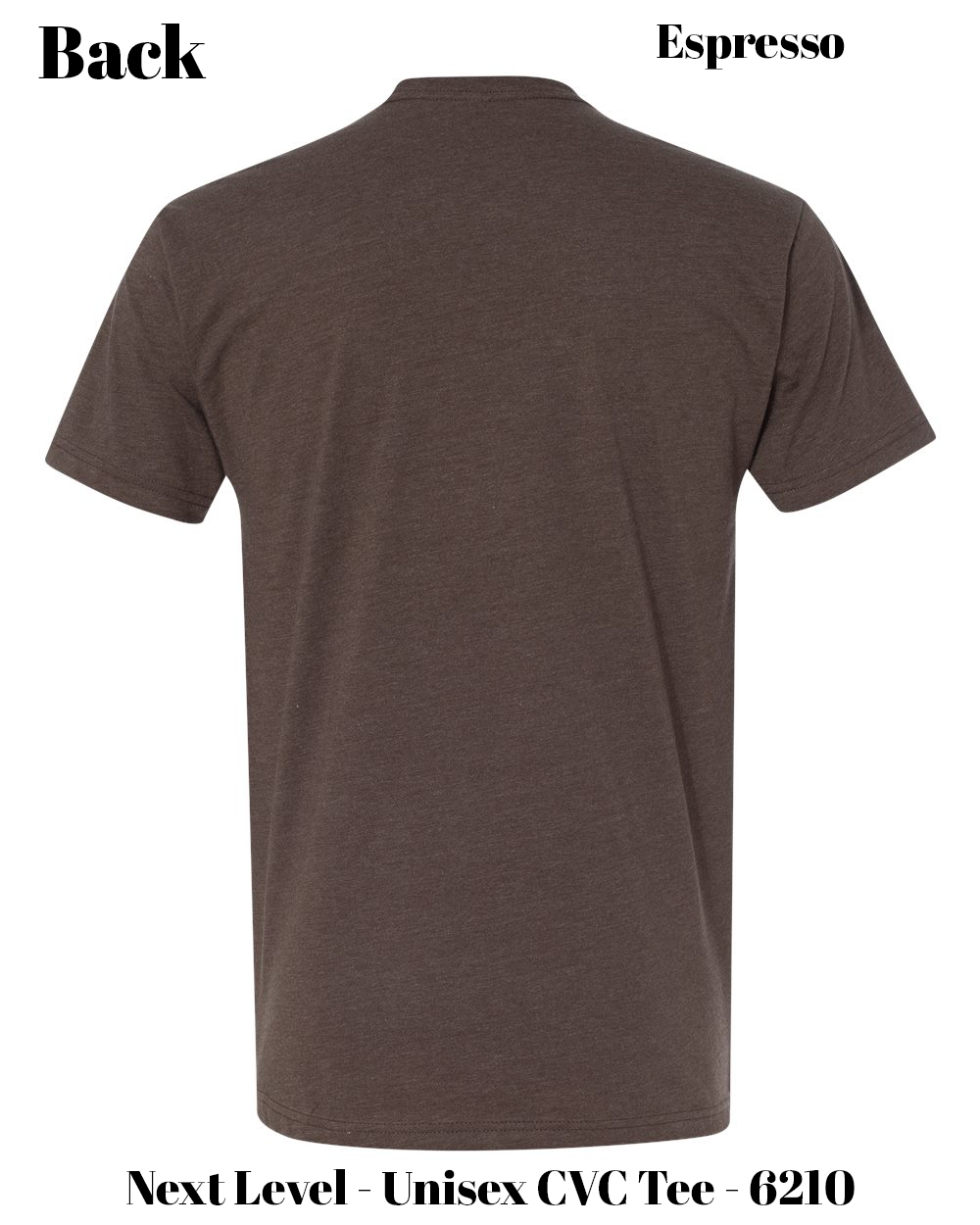 Custom Next Level 6210 Wrinkle Resistant DTF, for personalized DTF shirt printing