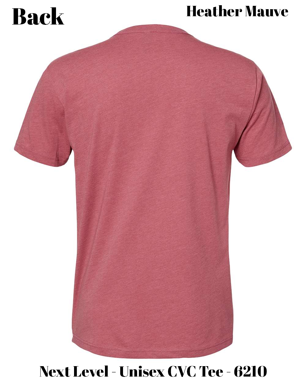 Custom Next Level 6210 Wrinkle Resistant DTF, for personalized DTF shirt printing