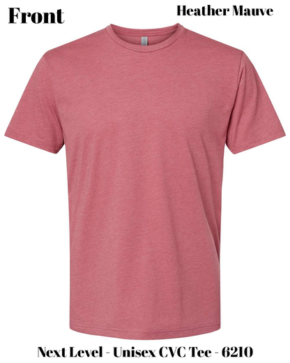Custom Next Level 6210 Wrinkle Resistant DTF, for personalized DTF shirt printing
