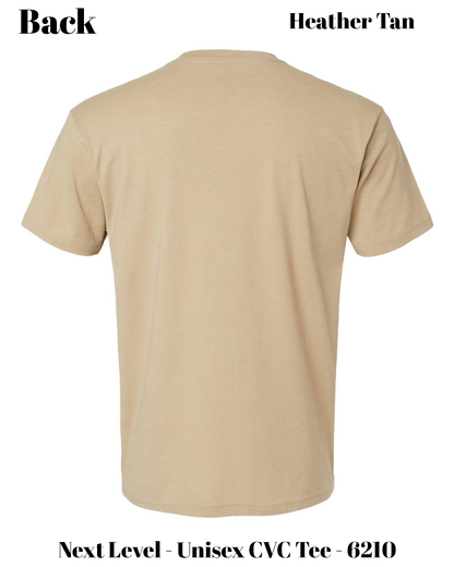 Custom Next Level 6210 Wrinkle Resistant DTF, for personalized DTF shirt printing