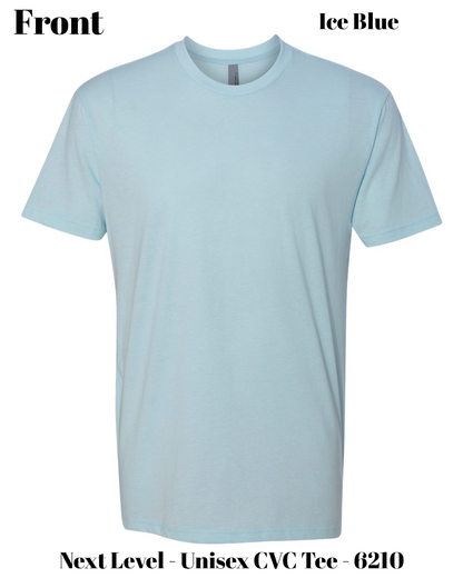 Custom Next Level 6210 Wrinkle Resistant DTF, for personalized DTF shirt printing