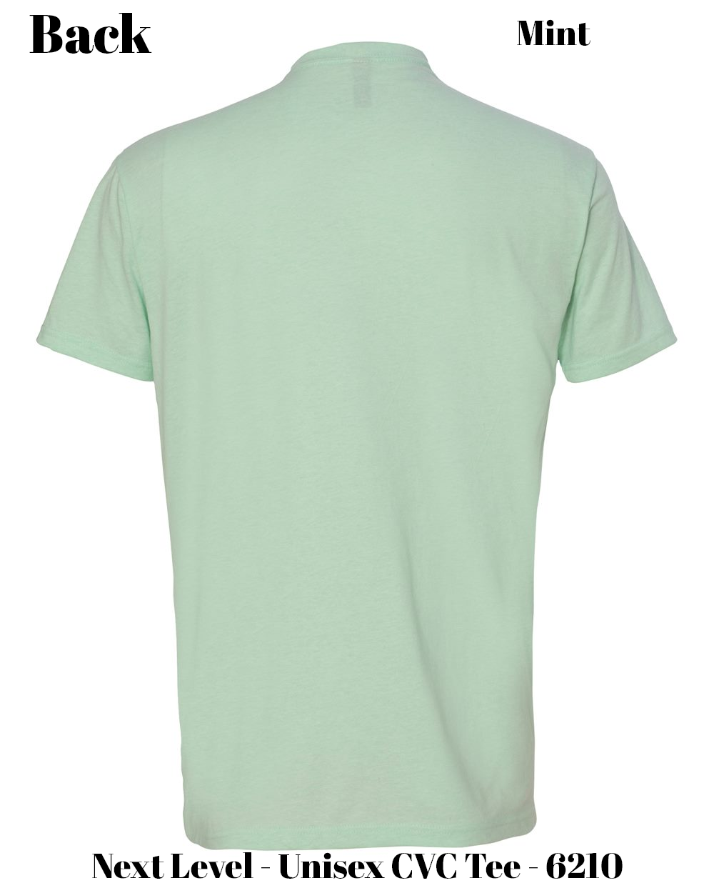 Custom Next Level 6210 Wrinkle Resistant DTF, for personalized DTF shirt printing