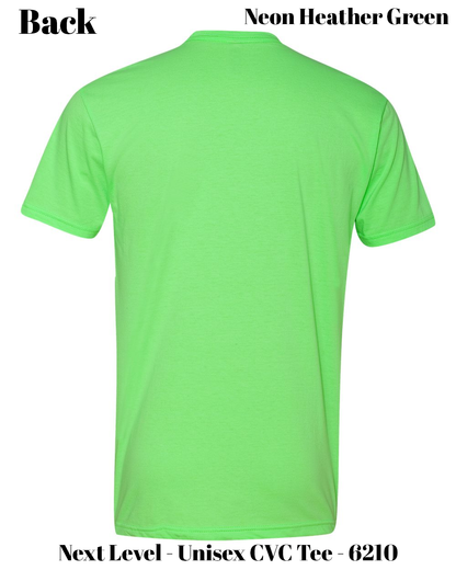 Custom Next Level 6210 Wrinkle Resistant DTF, for personalized DTF shirt printing