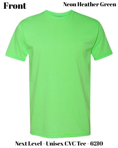 Custom Next Level 6210 Wrinkle Resistant DTF, for personalized DTF shirt printing