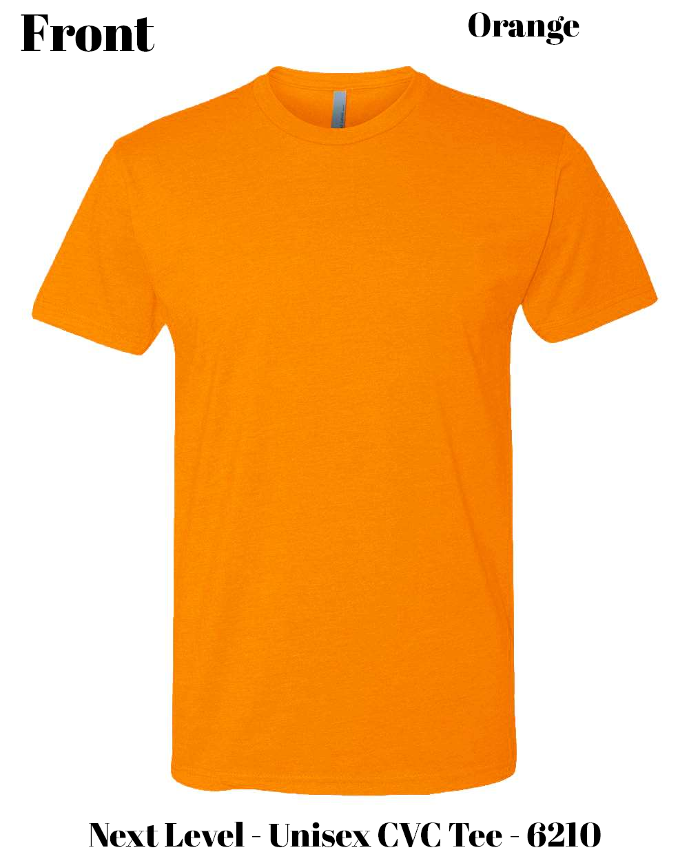 Custom Next Level 6210 Wrinkle Resistant DTF, for personalized DTF shirt printing
