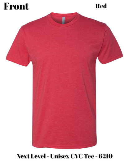 Custom Next Level 6210 Wrinkle Resistant DTF, for personalized DTF shirt printing