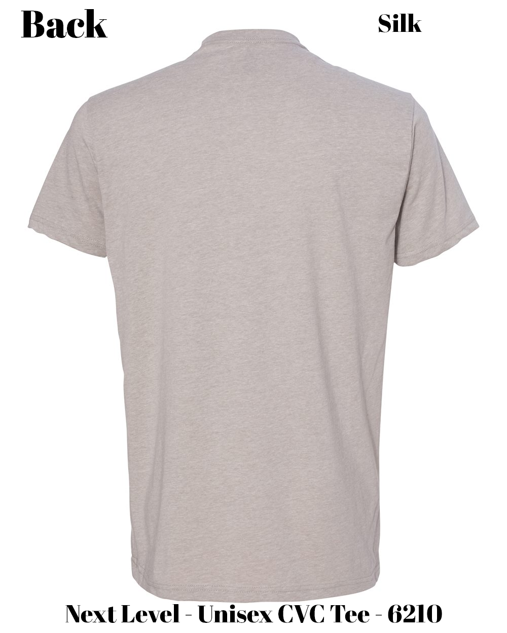 Custom Next Level 6210 Wrinkle Resistant DTF, for personalized DTF shirt printing