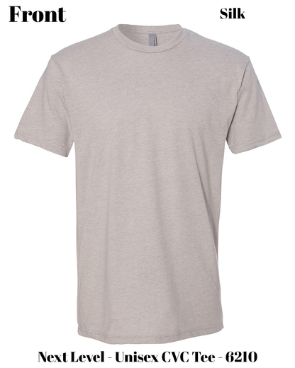 Custom Next Level 6210 Wrinkle Resistant DTF, for personalized DTF shirt printing
