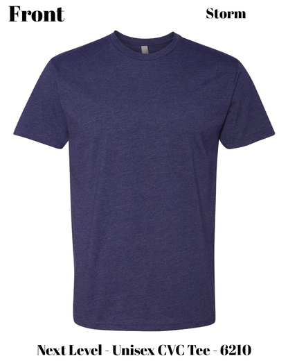 Custom Next Level 6210 Wrinkle Resistant DTF, for personalized DTF shirt printing