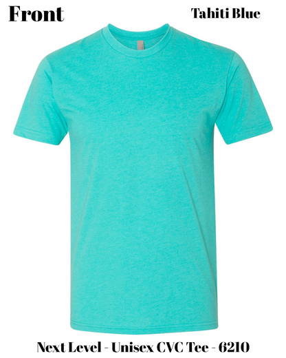 Custom Next Level 6210 Wrinkle Resistant DTF, for personalized DTF shirt printing