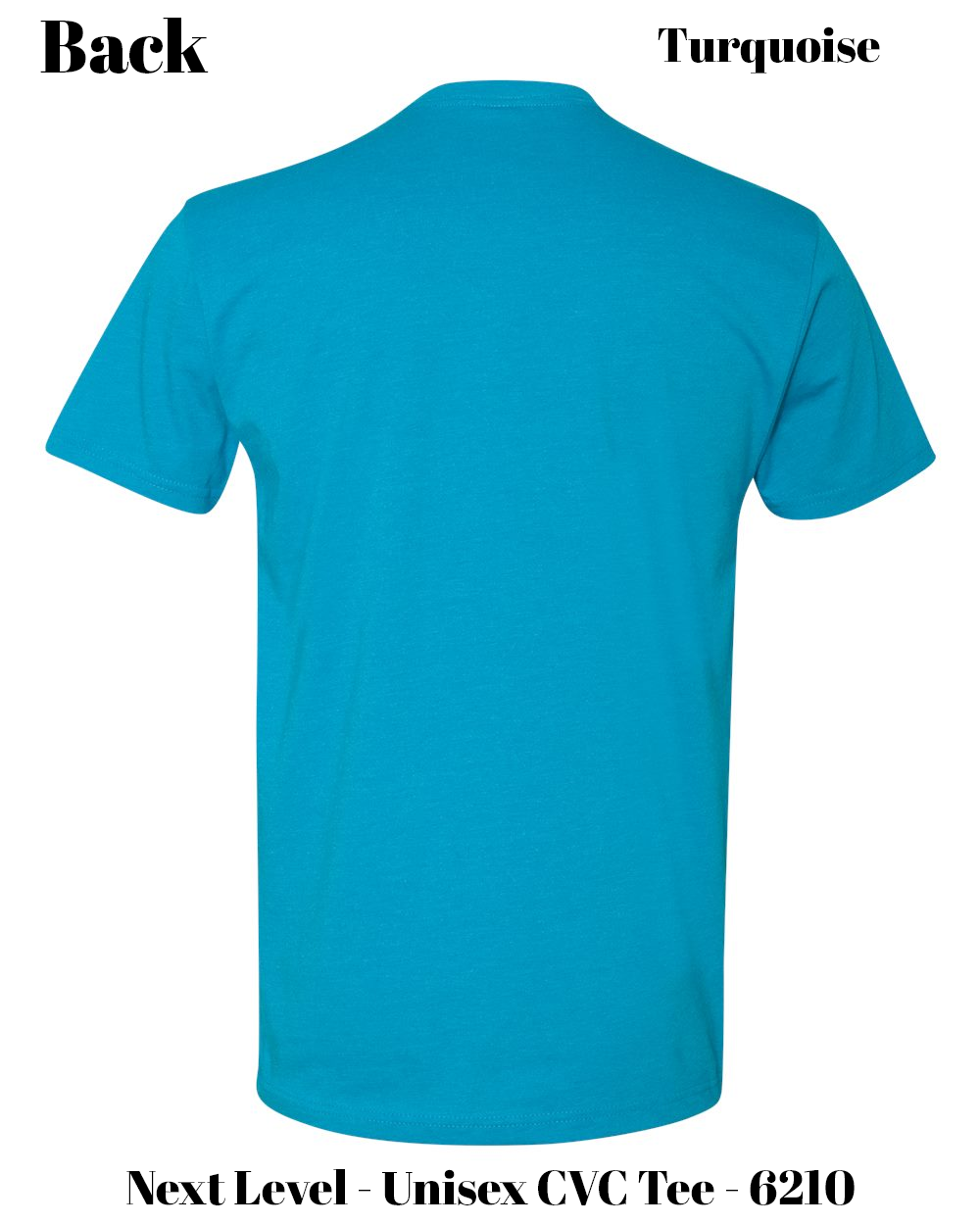 Custom Next Level 6210 Wrinkle Resistant DTF, for personalized DTF shirt printing