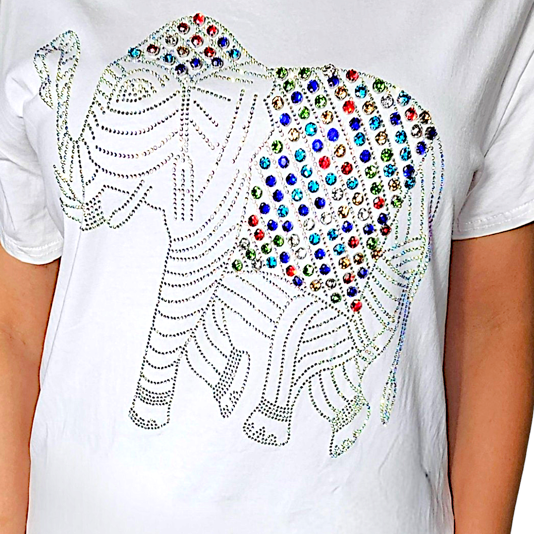 TJ Blush Elephant T-shirt