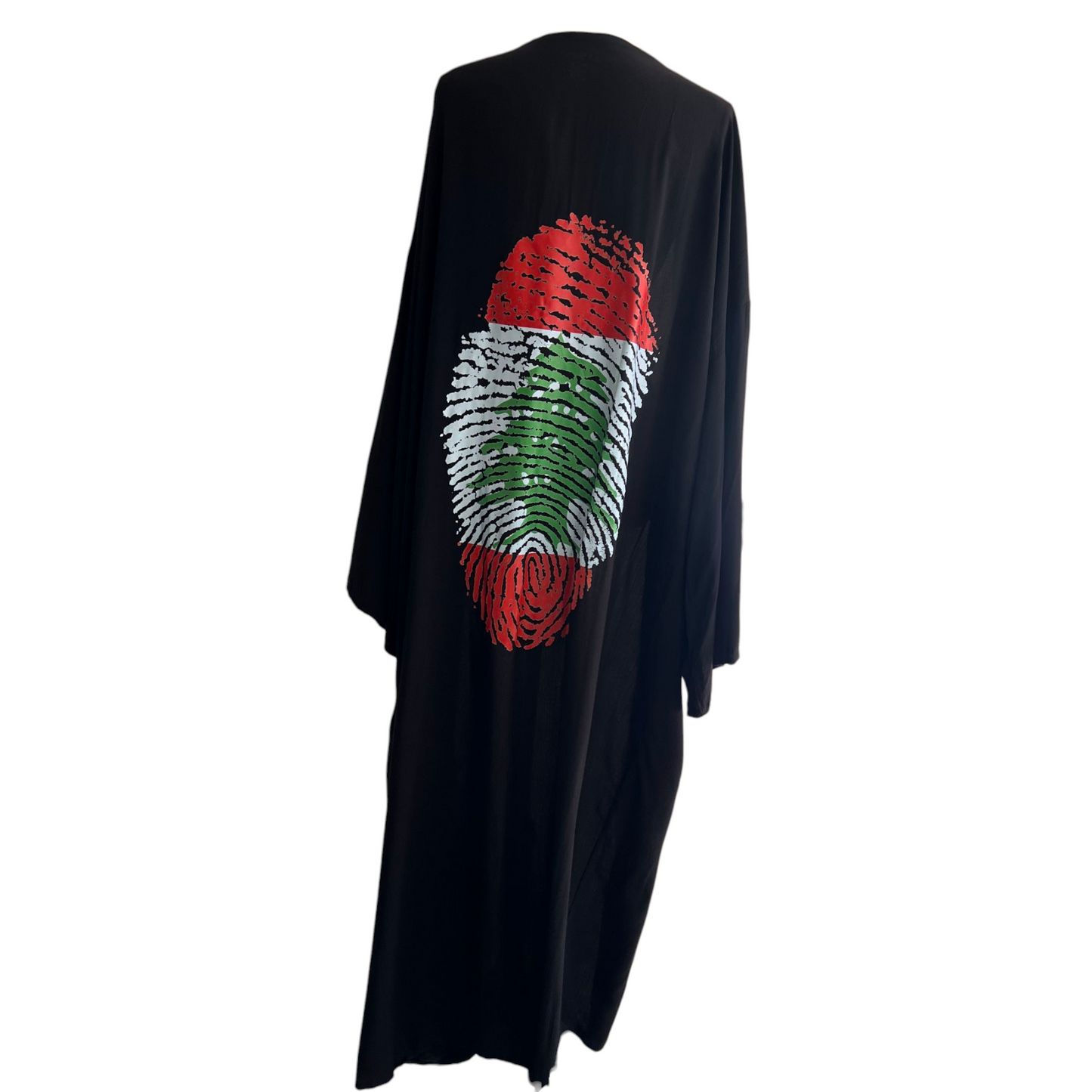 TJ Blush Lebanon finger print Cardigan