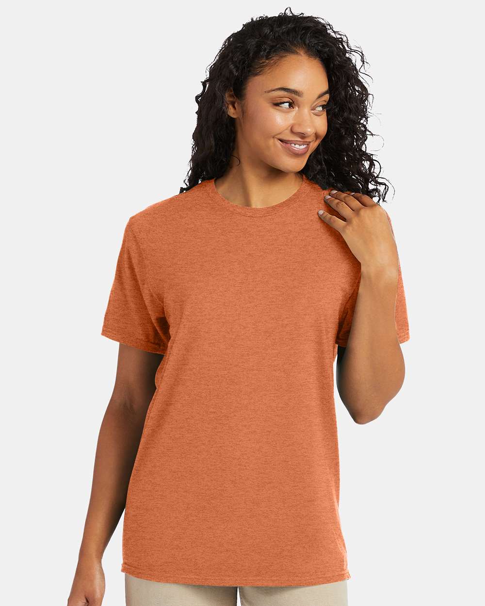Customize Unisex T-shirt Print Hanes Perfect TEE 4980