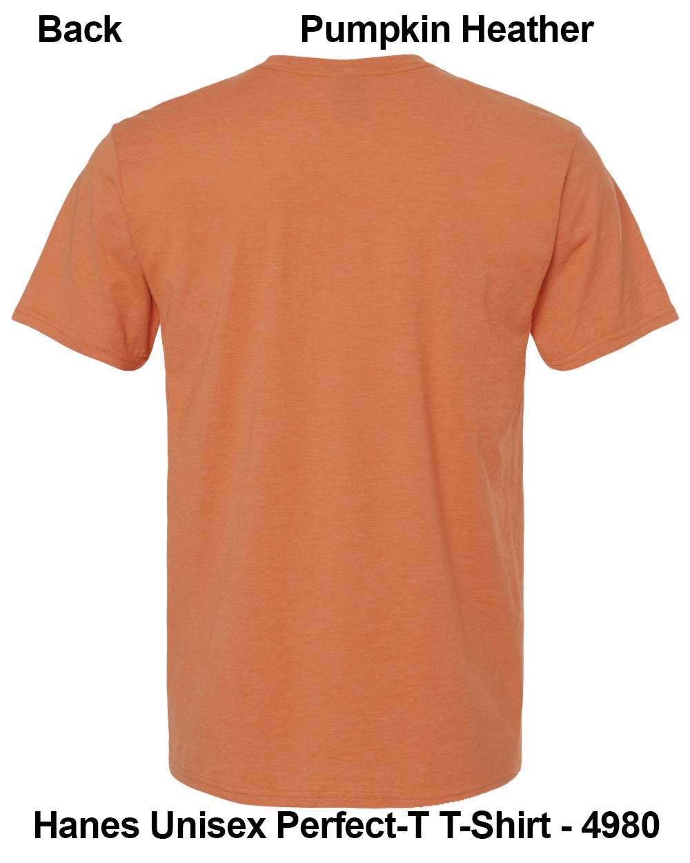 Customize Unisex T-shirt Print Hanes Perfect TEE 4980