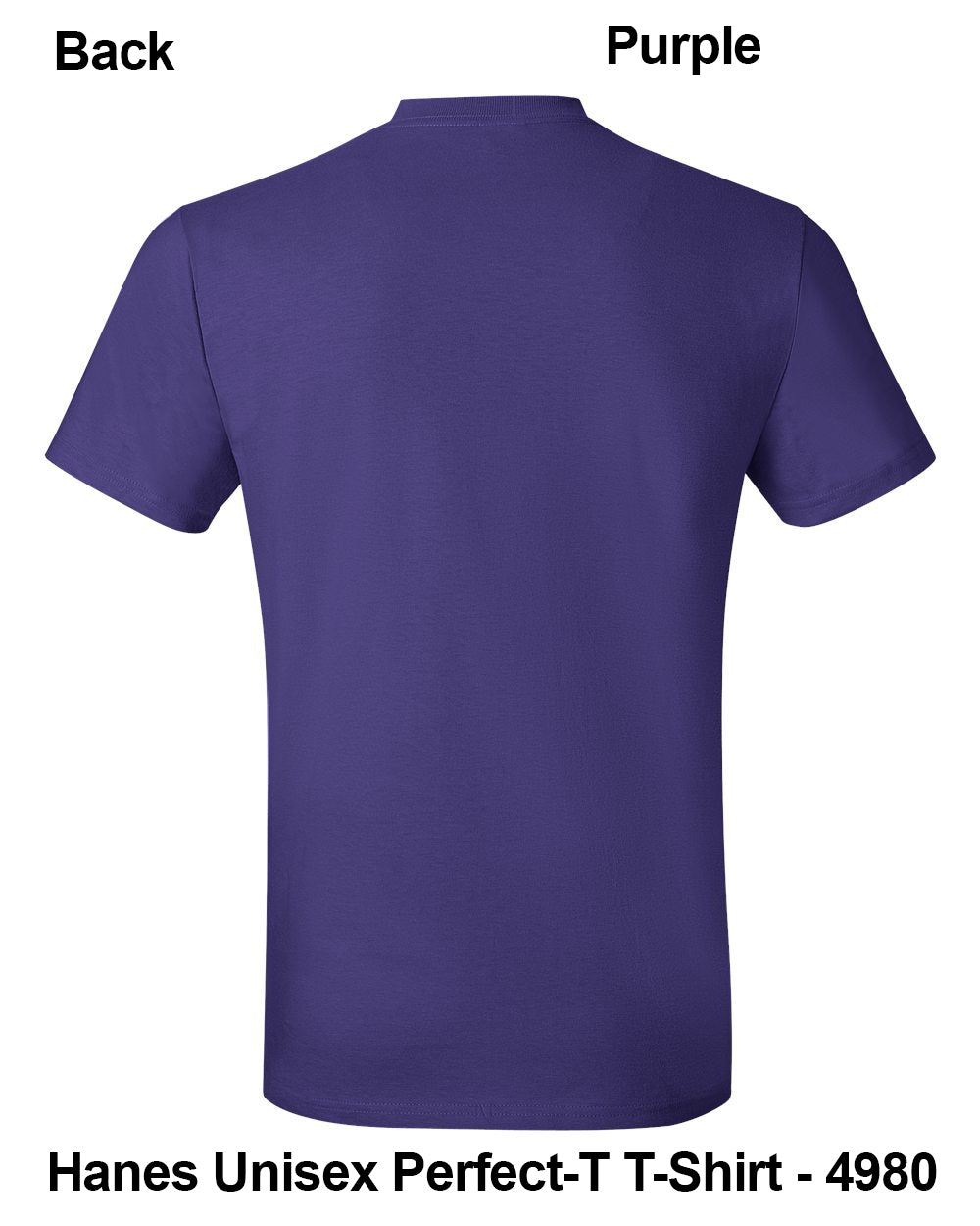 Customize Unisex T-shirt Print Hanes Perfect TEE 4980