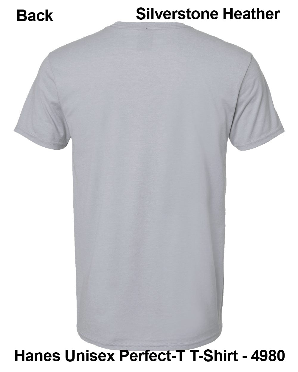 Customize Unisex T-shirt Print Hanes Perfect TEE 4980