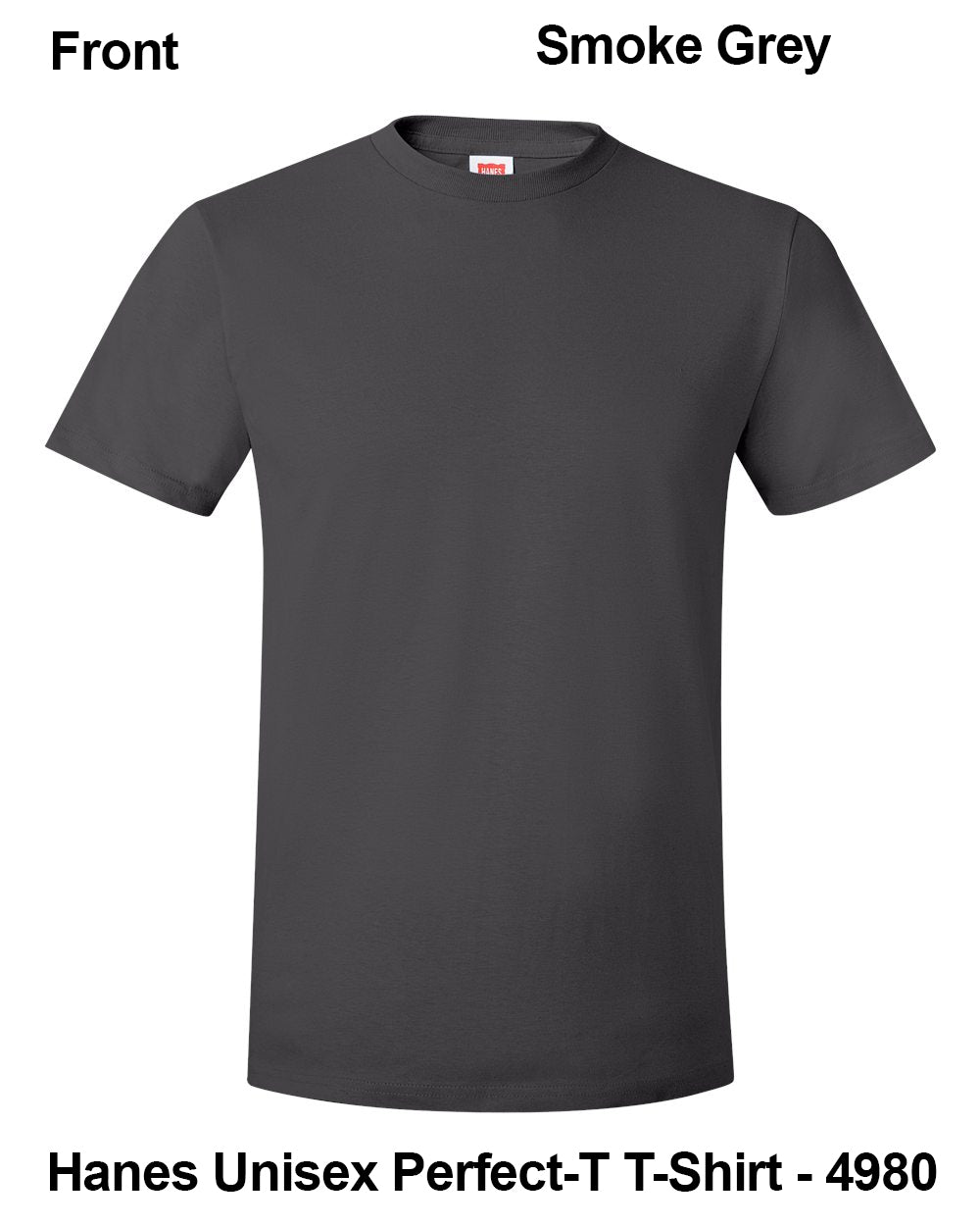 Customize Unisex T-shirt Print Hanes Perfect TEE 4980
