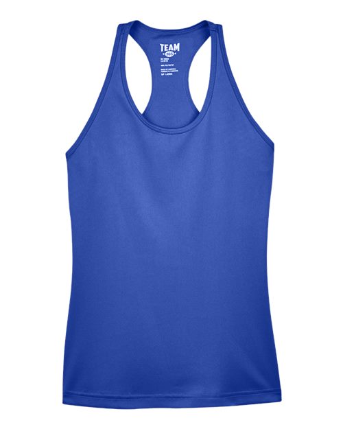 Custom Women's Zone Performance Racerback Tank - Team 365 TT11WRC DTF