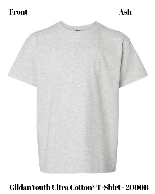 Custom t-shirt Gildan Youth Ultra Cotton® T-Shirt - 2000B