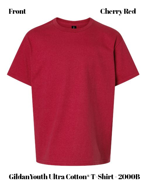 Custom t-shirt Gildan Youth Ultra Cotton® T-Shirt - 2000B