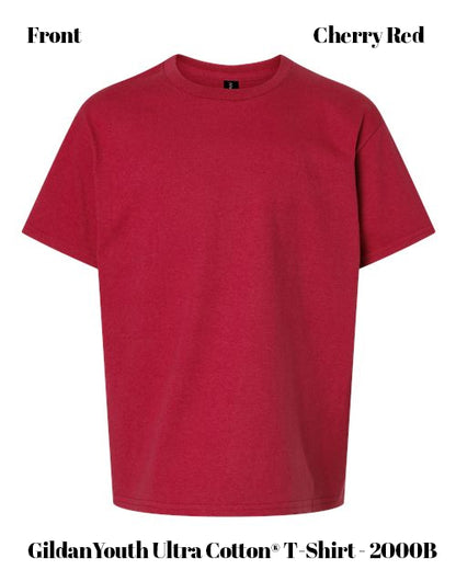 Custom t-shirt Gildan Youth Ultra Cotton® T-Shirt - 2000B