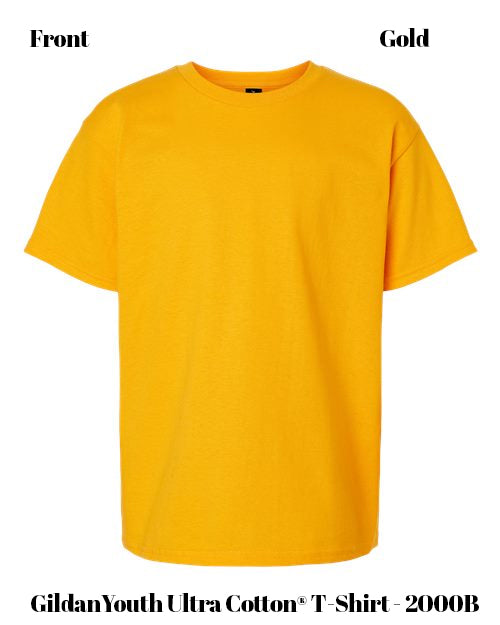 Custom t-shirt Gildan Youth Ultra Cotton® T-Shirt - 2000B