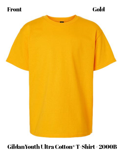 Custom t-shirt Gildan Youth Ultra Cotton® T-Shirt - 2000B