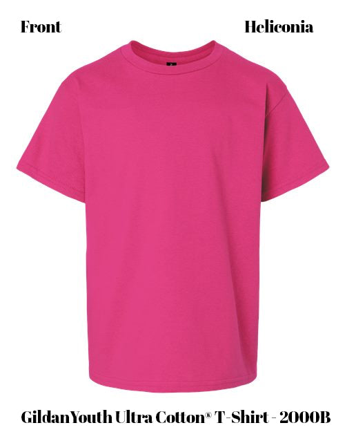 Custom t-shirt Gildan Youth Ultra Cotton® T-Shirt - 2000B