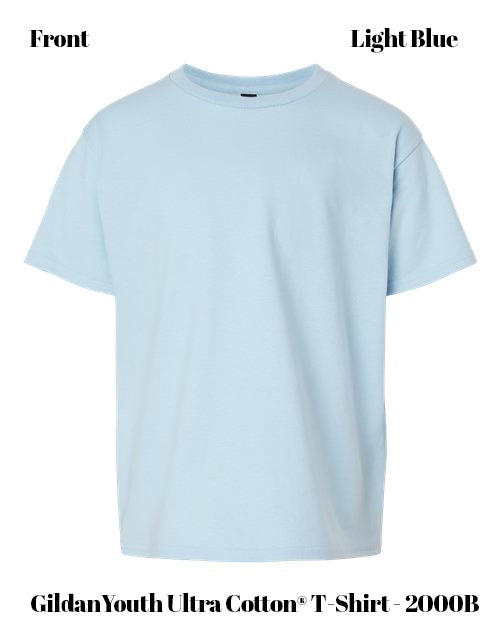 Custom t-shirt Gildan Youth Ultra Cotton® T-Shirt - 2000B